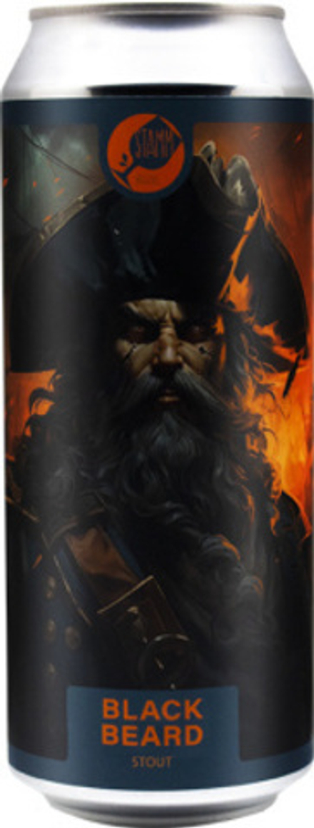 Пиво Штамм Бир Блэк Бирд / Stamm Beer Black Beard 0.5 - банка