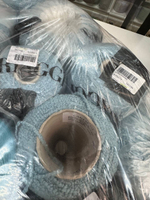 BOUCLE MERINO - Cariaggi; 90% меринос, 10% шелк; 140м/100гр; col. 32196, цвет: припылённый голубой; S720