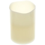 Сувенир с подсветкой «Свеча восковая - Звездная» 7,5*10 см - облита воском (работает от батареек 3 ААА)