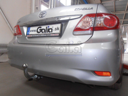 Фаркоп оцинкованный Galia T060A для Toyota Corolla седан 2007-2013(паспорт и сертификат в комплекте)(без электрики)