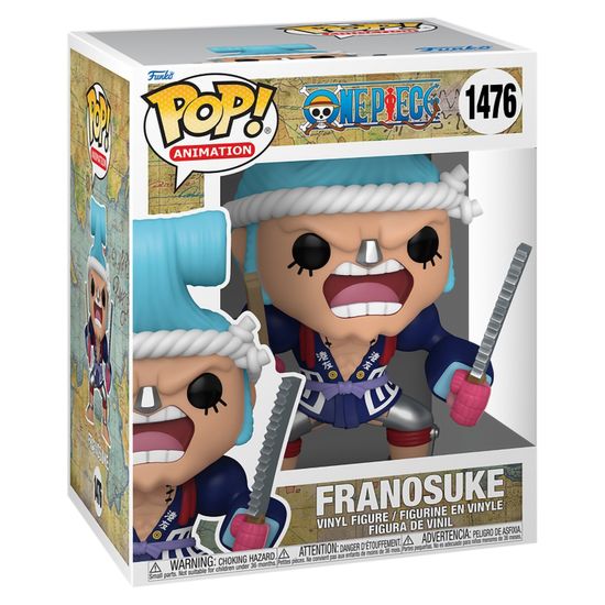 Фигурка Funko POP! Animation One Piece Franosuke in Wano Outfit 6" (1476) 72111 / Фигурка Фанко ПОП! по мотивам аниме "Ван Пис", Фрэнки
