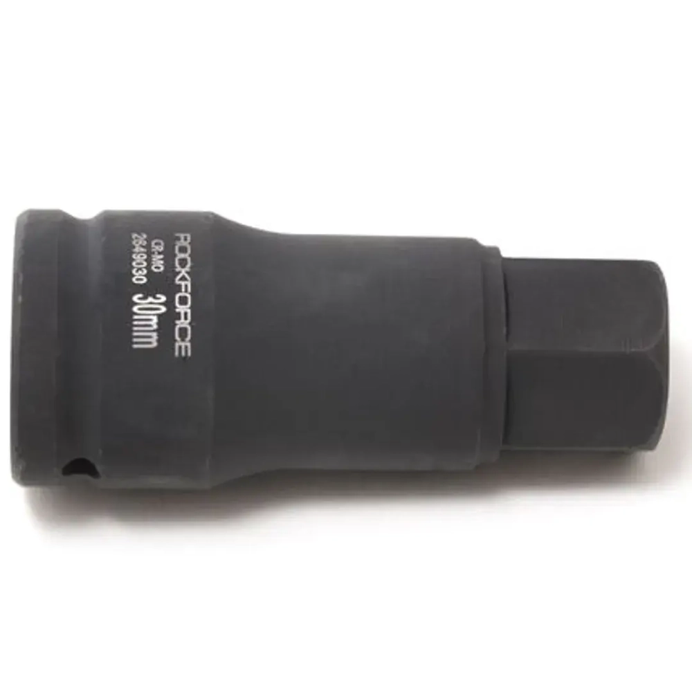 Головка-бита 6-гранная ударная, 30мм 3/4''(L-100мм) RockForce##Rock FORCE RF-2649030