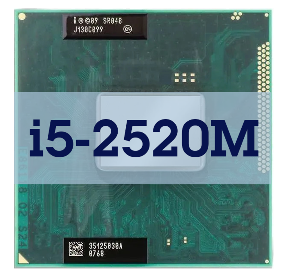 Процессор ноутбука Intel i5-2520M SR048