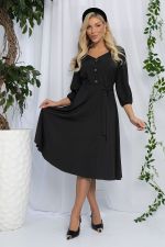 Платье Виктория (черное) П13069-3М LT Collection
