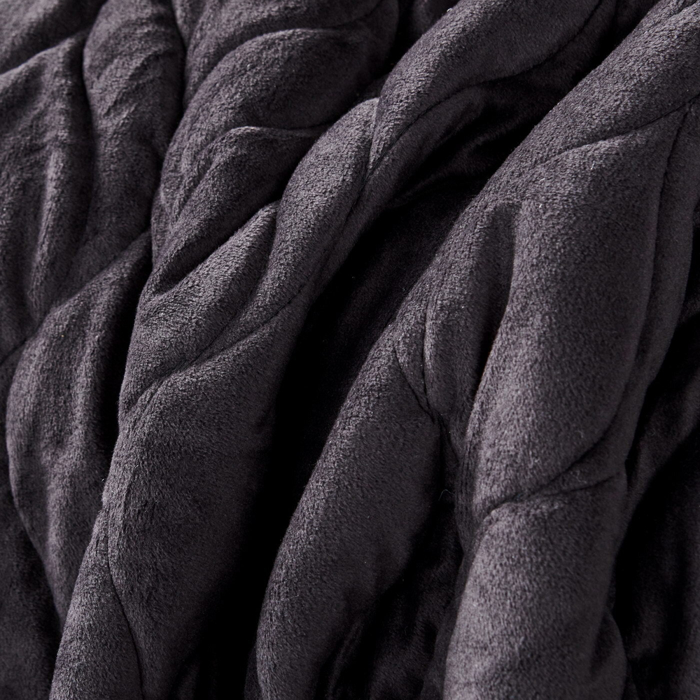 Покрывало 240x260 Sofi De MarkO Нобилис антрацитовое