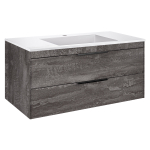 База под раковину Chiara 2D 1000 подвесная, 2 выкатных ящика soft-close, G.Stone