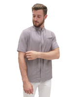 Рубашка медицинская мужская Тезис TZ700 на молнии, черный, 50