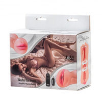 Двойной мастурбатор 18см с вибропулей Lola Games Satisfaction Babylicious 2101-05lola