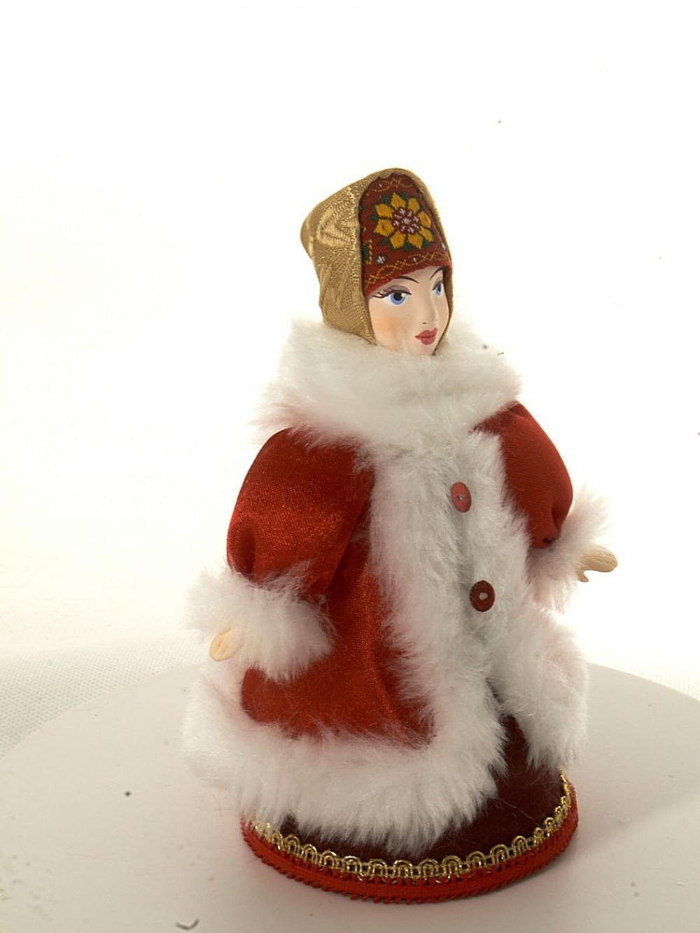 Кукла коллекционная Крестьянка в полушубке