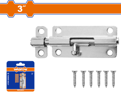 Шпингалет накладной 3" (12/240) WADFOW WCX2K03