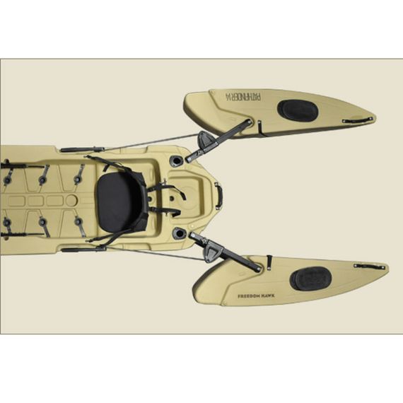 Каяк рыболовный Freedom Hawk Pathfinder