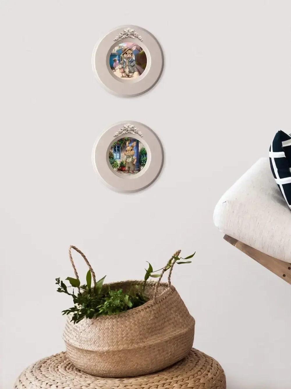 Картина на стену интерьерная на холсте 17,5 см