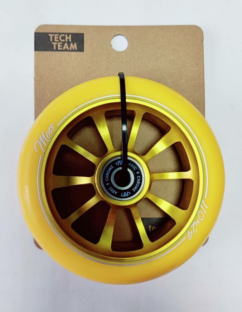 Колесо для самоката X-Treme 110*24мм, Moss, yellow