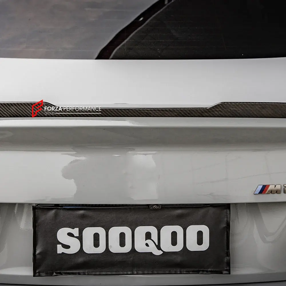 Карбоновый спойлер на багажник для BMW M2 Coupe G87 2023+ / 2 серии G42 2021-2024 БМВ Аэрокит