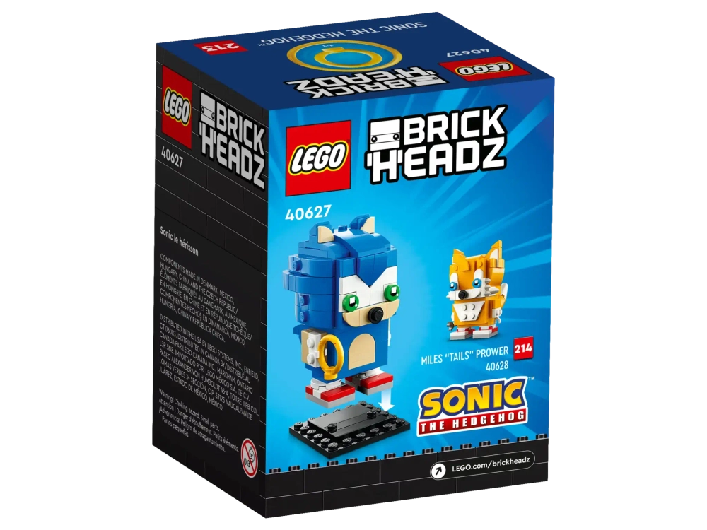 Конструктор LEGO BrickHeadz 40627 Ежик Соник
