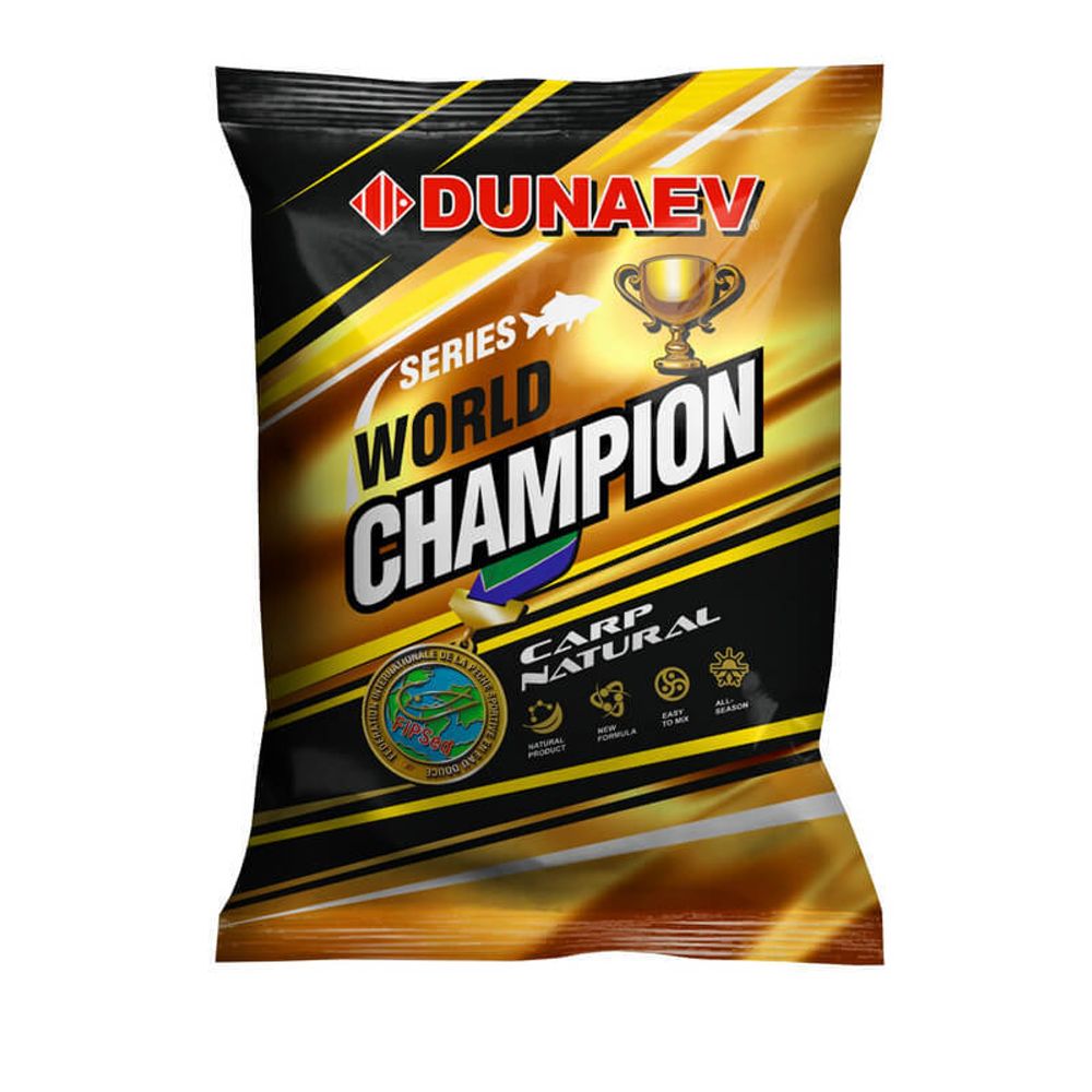 Прикормка &quot;DUNAEV-WORLD CHAMPION&quot; 1кг Carp Natural