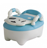 PITUSO Детский горшок Буренка Blue/Голубой 36,5*31,5*46 см