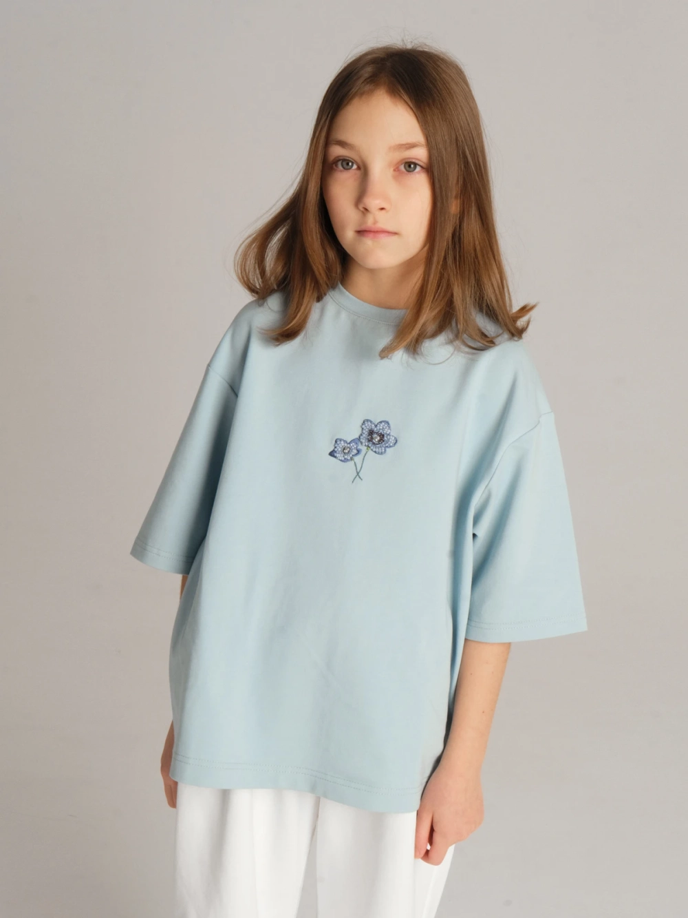 Футболка NEZABUDKA CHILD, голубой