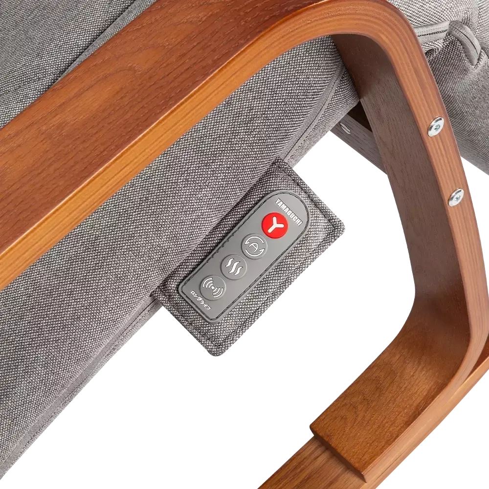 Массажное кресло-качалка Yamaguchi Liberty Comfort серая