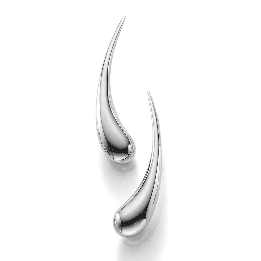 Серьги из серебра, Tiffany💠 Teardrop Picasso