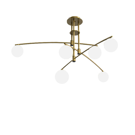 Ceiling design lamp   (Gold)Wamena