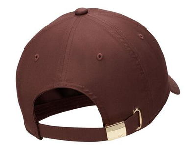 Кепка теннисная Nike H86 Metal Swoosh Cap - earth/metallic gold