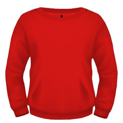 СВИТШОТ МУЖСКОЙ, ФУТЕР 300, 80%Х/Б, 20%ПЭ, Красный ПРЕМИУМ M-301_54 (3XL)