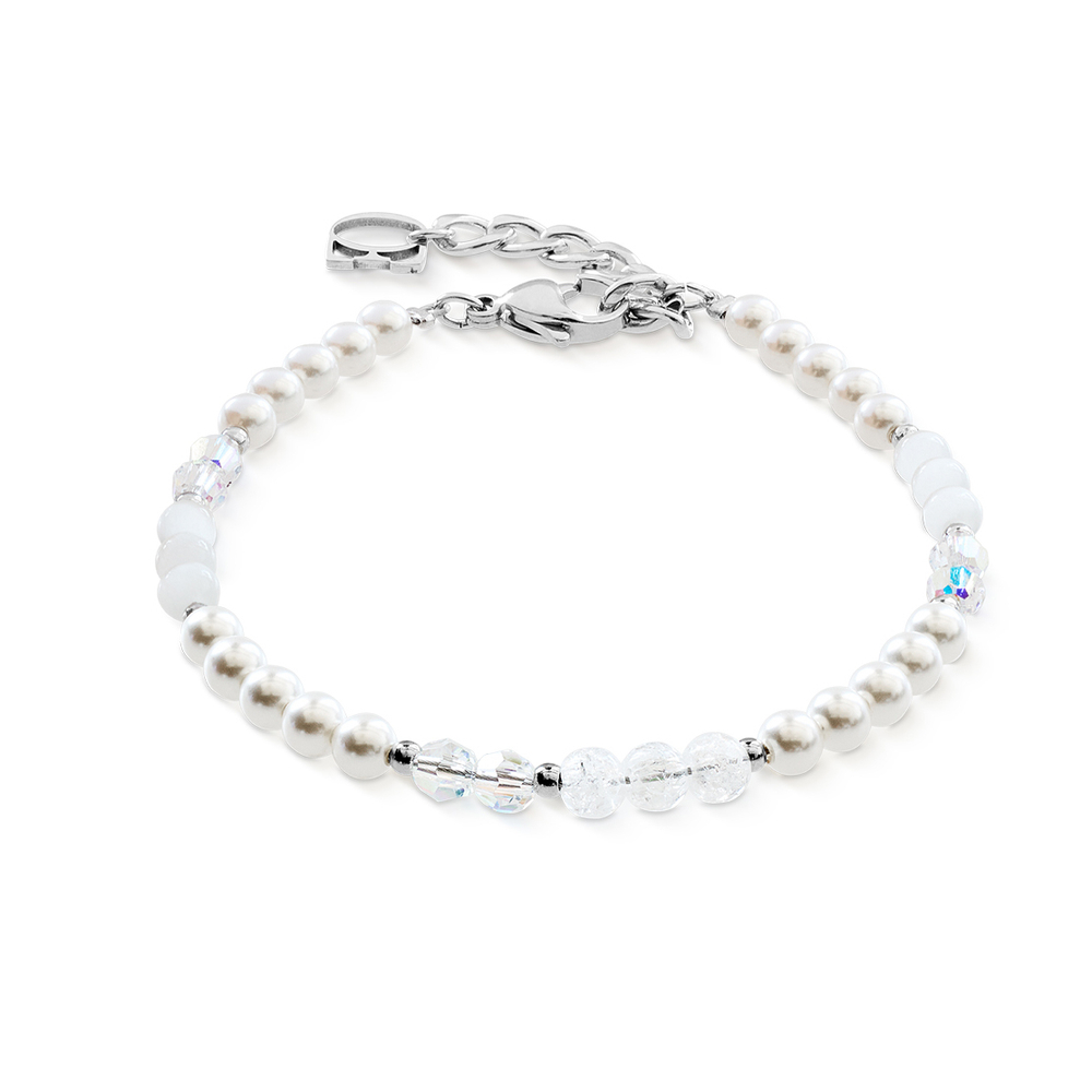 Браслет Coeur de Lion White-Silver 4245/30-1417