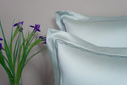 Постельное белье 2 спальное евро макси Сlaire Batiste Atelier Loire мятное