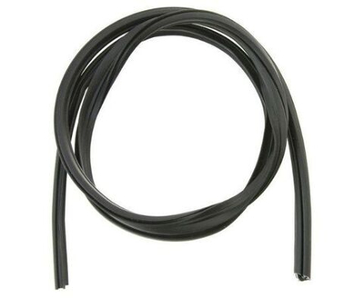 Уплотнитель универсальный для пластиковых окон черный 5м (эластомер)