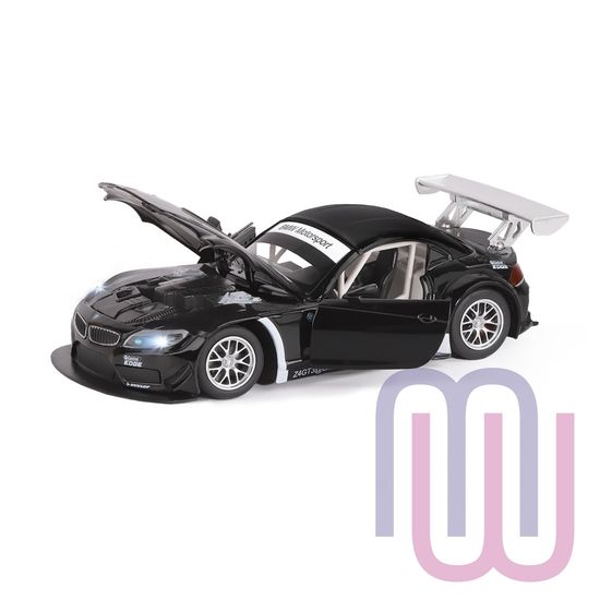МОДЕЛЬ МАШИНЫ 1/24 BMW Z4 GT3 ЧЕРНЫЙ
