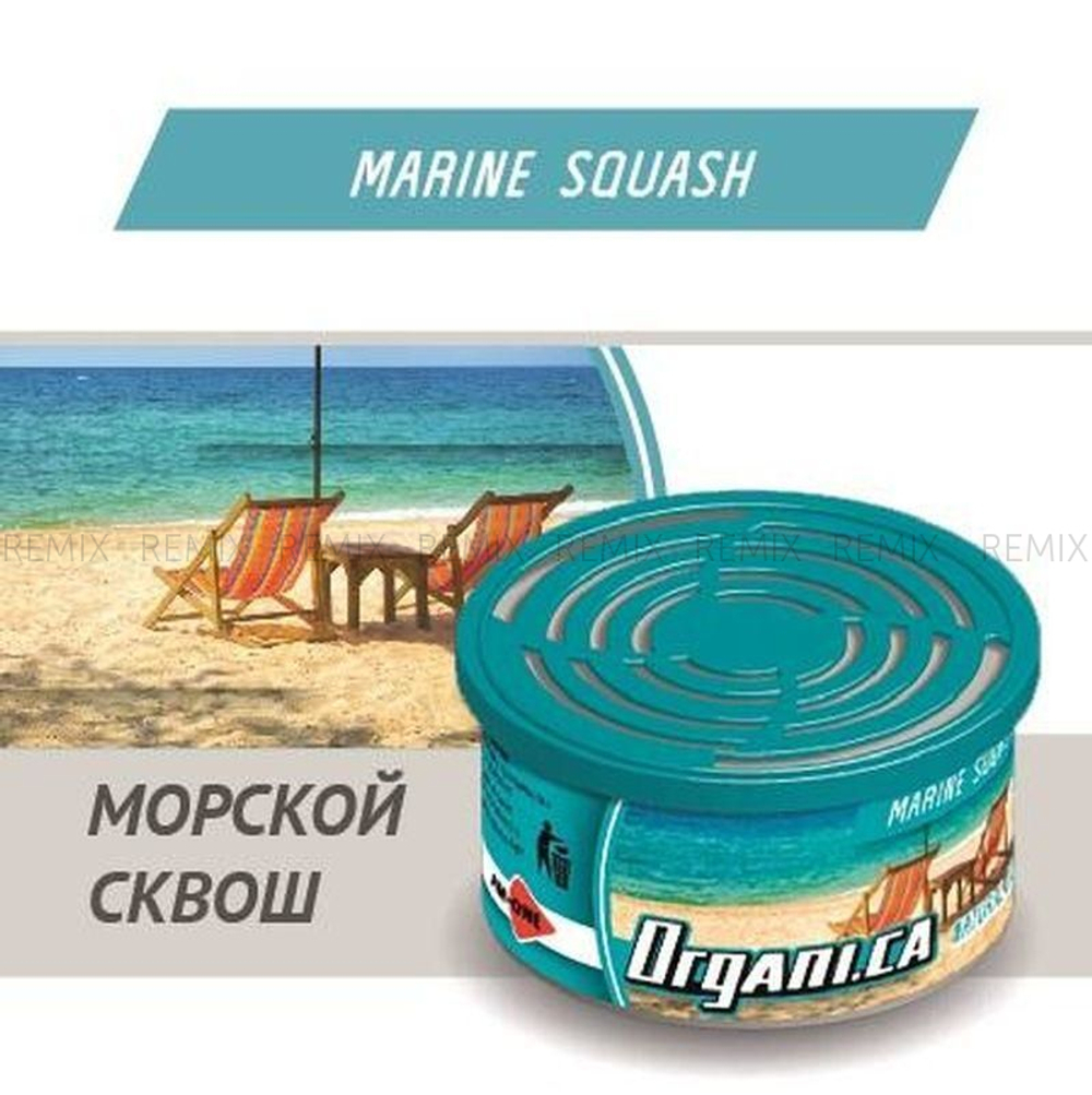 Ароматизатор ж/б AIM-ONE Морской Сквош. AIM-ONE Organic Cans Marine Squash (ORGANI.CA) ORG-SQM