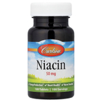 Carlson, Ниацин, 50 мг, 100 таблеток