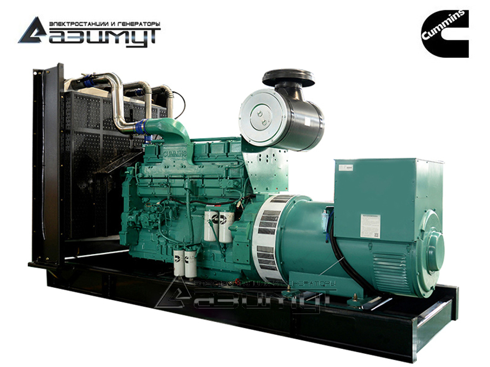 Дизельный генератор Азимут АД-400С-Т400-1РМ15 Cummins