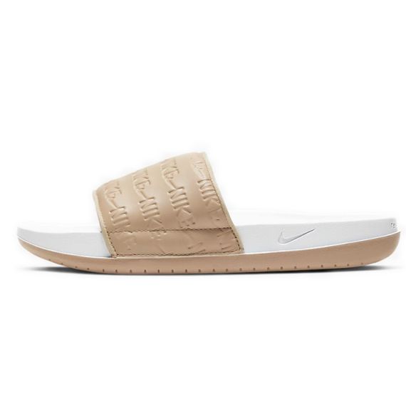 Nike Slide 'White Brown'