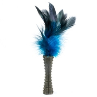 GiGwi, серия JOHNNY STICK, игрушка для кошек Спрессованная кошачья мята, с перьями, 8 см, синий