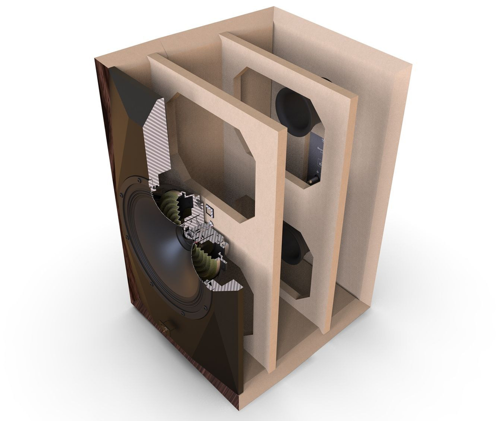 Полочная акустическая система с подставками MoFi SourcePoint 10 Walnut