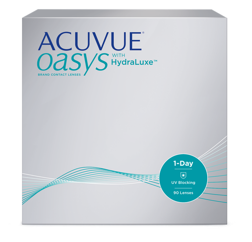 ACUVUE OASYS 1-DAY with HydraLuxe (90 линз)