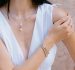 Колье Coeur de Lion White-Silver 1137/10-1417