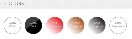 Стул прозрачный черный Bee