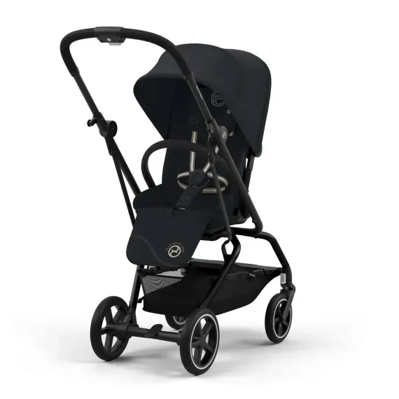 Прогулочная коляска Cybex Eezy S Twist Plus 2 BLK Magic Black