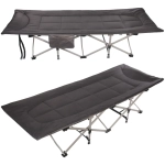 Раскладушка кемпинговая складная 188*66*41 см, черный