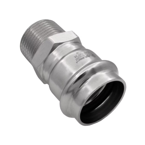 Соединитель VIEIR прямой нерж. сталь с нар.р. 35×11/4" VER-PRO (30/3шт)