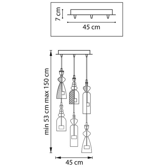Подвесная светодиодная люстра Lightstar Belle 814069