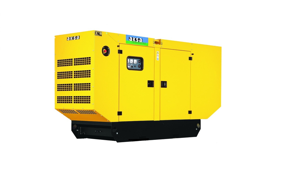 Дизельный генератор Aksa AD-630 в кожухе с АВР