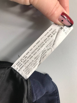 Брюки Zara прямого кроя, маркировка XS, визуально на 42 размер