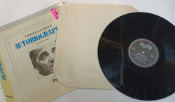 Винтажная виниловая пластинка LP Charles Aznavour Autobiographie (Canada 1980)