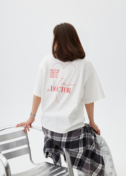 Футболка с любовью Oversize