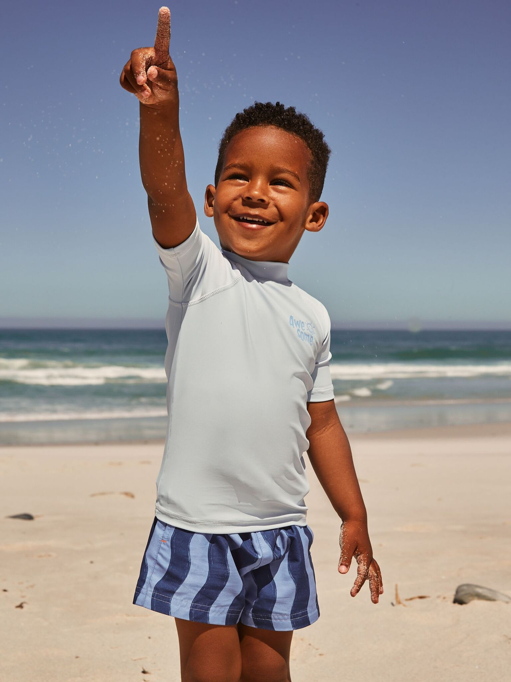 Рашгард для мальчика Next E22-292, Голубой