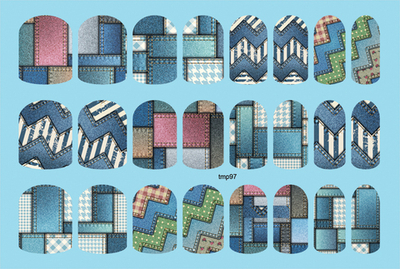 Термопленка ALLURE Арт.tmp97 Набор 24 шт